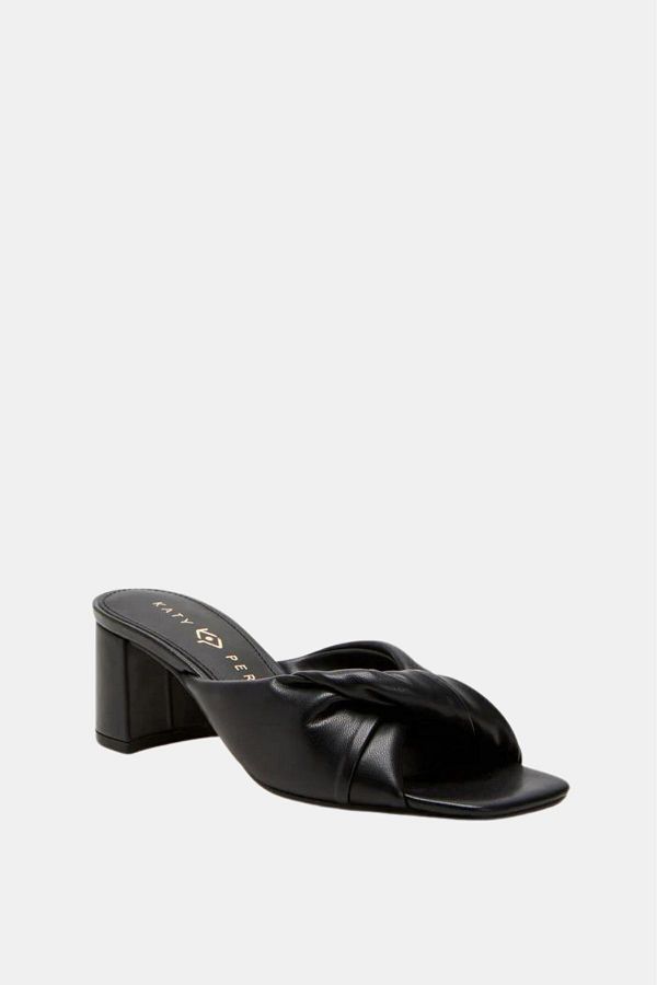 Katy Perry Tooliped Twisted Women s Black Heeled Slippers Trendyol