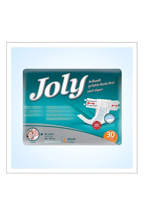 Joly-Adult Diapers with Waistband Size L 30 Pcs 1