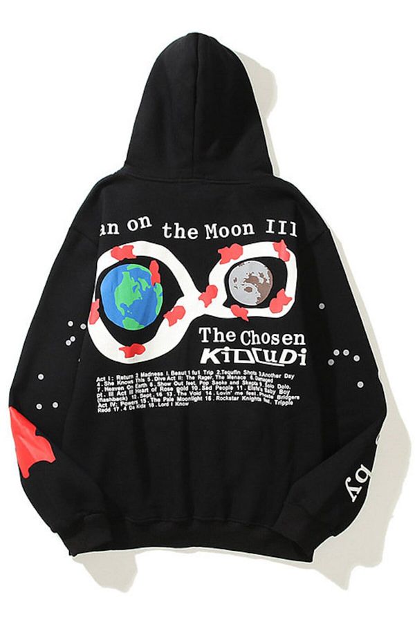 Kid cudi man on the moon hoodie shop