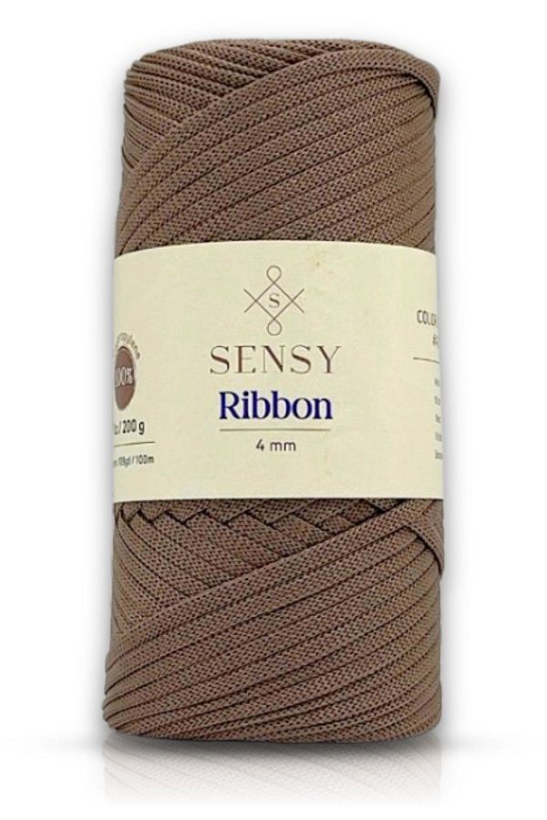 SENSY-200g Macrame Floss Mink premium polyester Ribbon - Rope Detailed 1