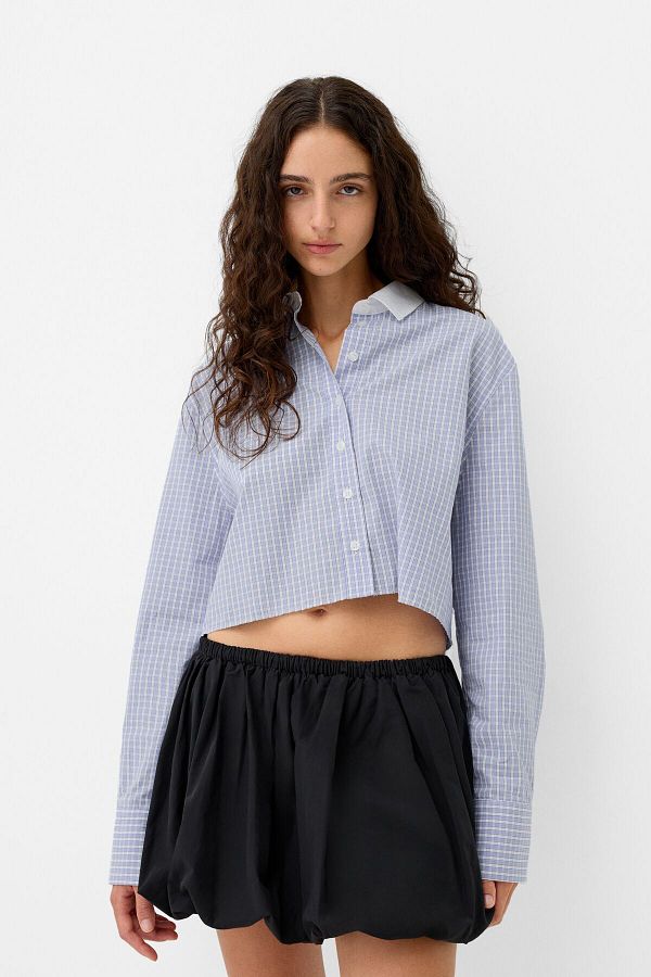 Bershka-Checkered shirt 1