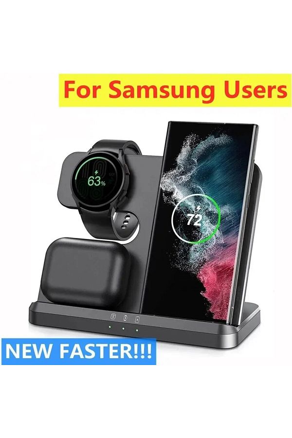 Samsung watch and phone charger stand 2025