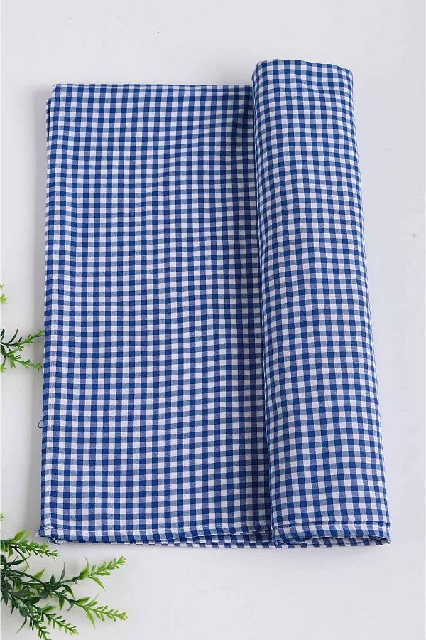 homease-Small Square Patterned Gingham Table, Tableware and Picnic Cloth 1