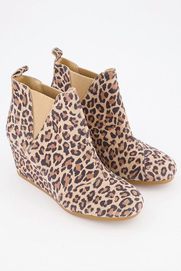 Toms leopard boots online
