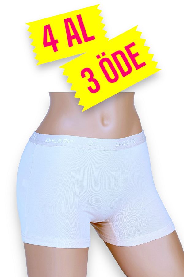 Katmirra Women s Cotton Short Leg Boxer Shorts Trendyol
