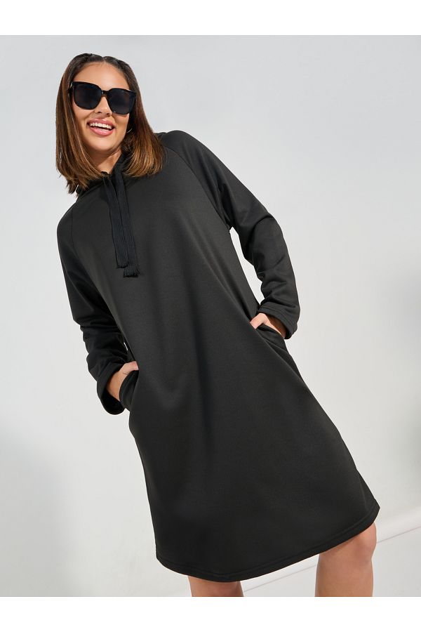 Knee length sweatshirt online