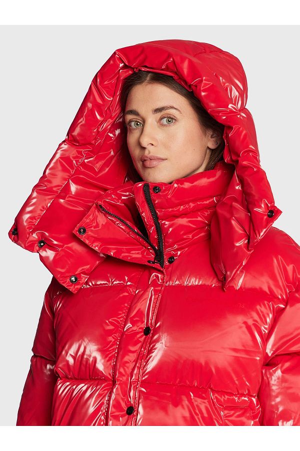 Doudoune calvin klein femme rouge new arrivals