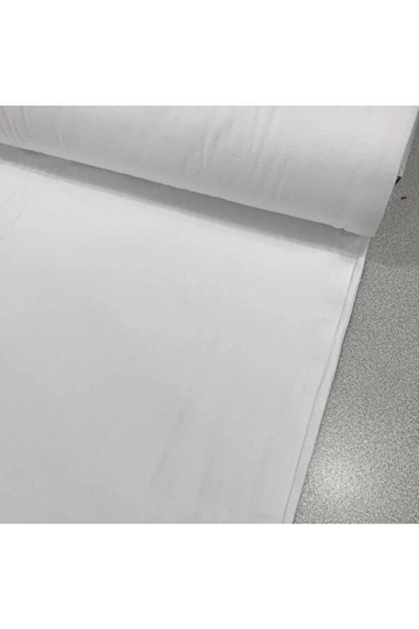Bebek Özel Bir Metre %100 Pamuklu Poplin Kumaş Beyaz Renkli 240 cm Eninde (100X240 cm)