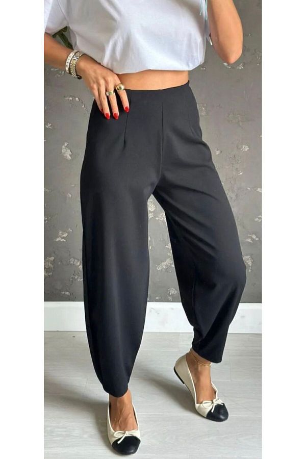 【BAON】24SS★ [BAONHAUS] Banding Ribbon Cut Balloon Pants Balloon Pants – Shop Kish