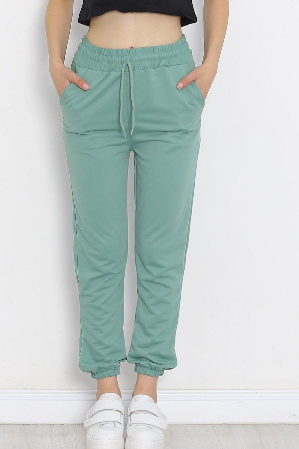 My Cute Store GrEEn Skinny LEg SwEatPants 18960.1431 Trendyol
