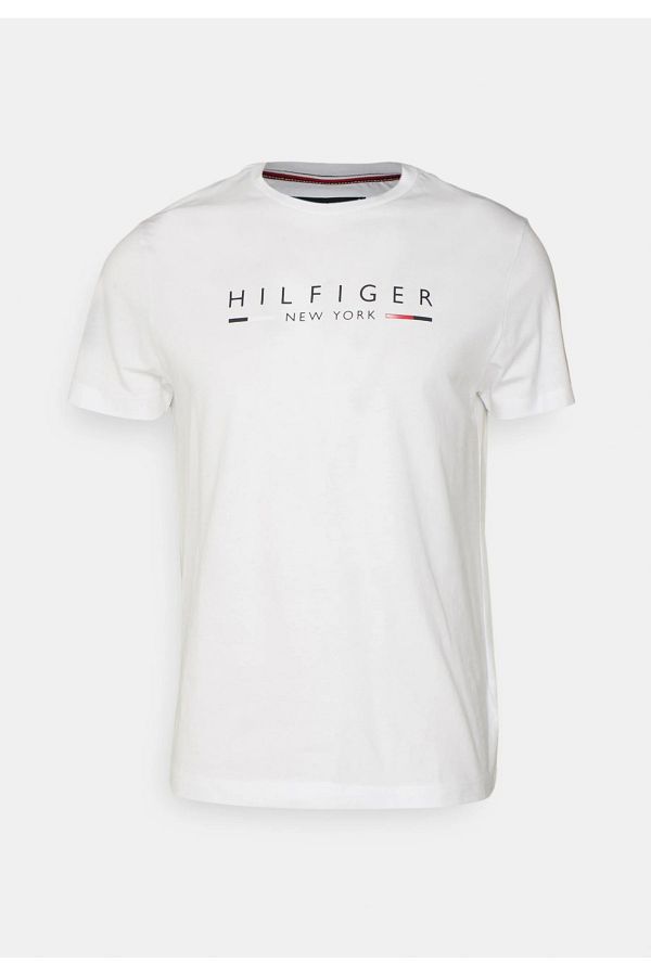 Tommy Hilfiger Nyc Logo Pattern T Shirt Trendyol