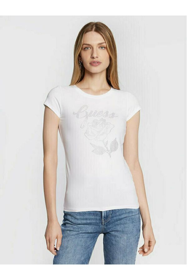 T shirt guess rossa sale
