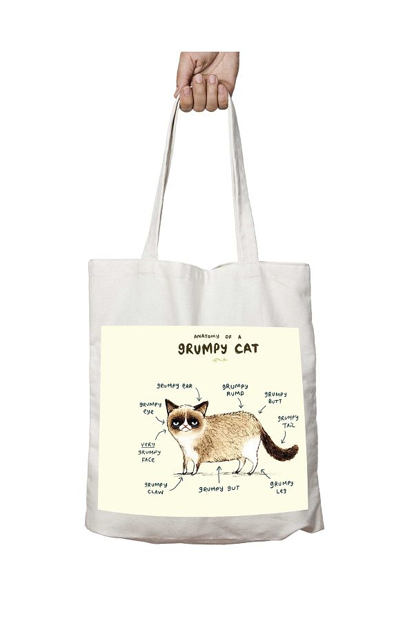 Grumpy cat bag hot sale