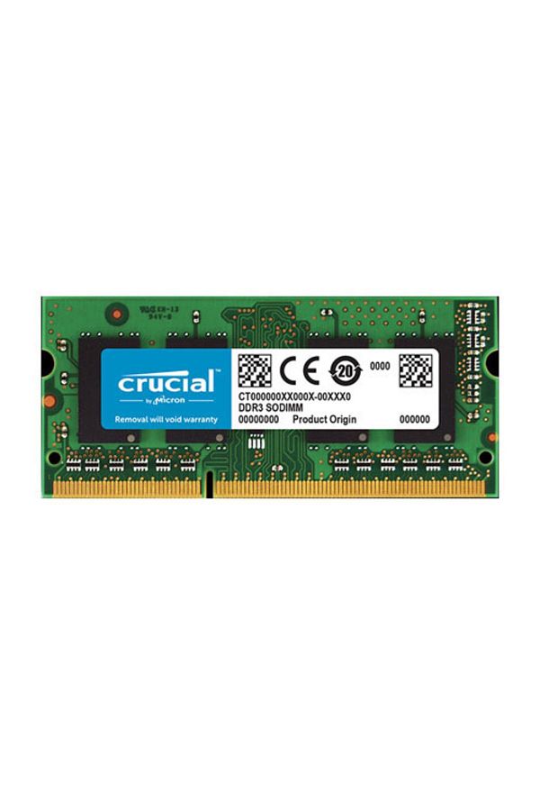 Crucial-ذاكرة وصول عشوائي للكمبيوتر المحمول 8 جيجابايت DDR3L 1600 ميجا هرتز CL11102464BF160B (1.35 فولت) 1