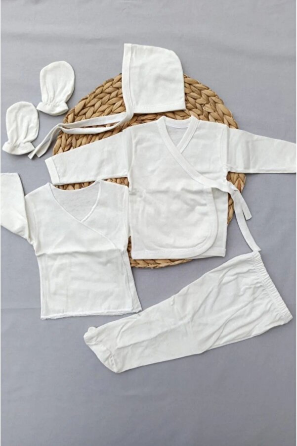 Bebekino Yeni Doğan Acil İhtiyaç Seti 5li Hastane Çıkışı Seti