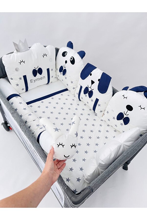 Zeynebeli Park Yatak Uyku Seti,anne Yanı Park Beşik Uyku Seti 70x110cm(GREYSTARSLACİ)