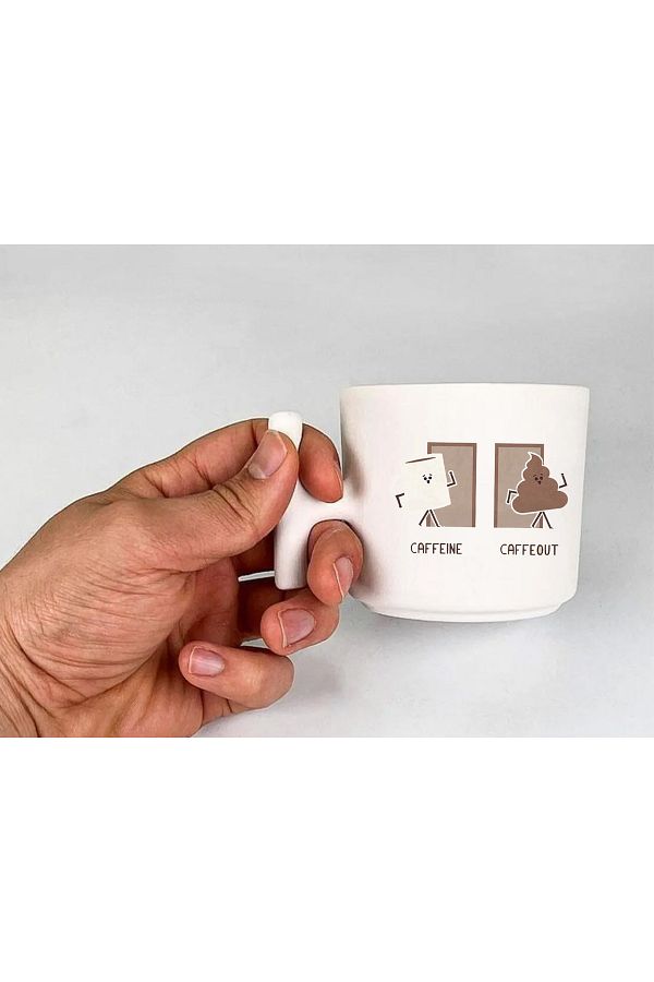 totik-Handle Mug - Cafe In-OuT T Model 1