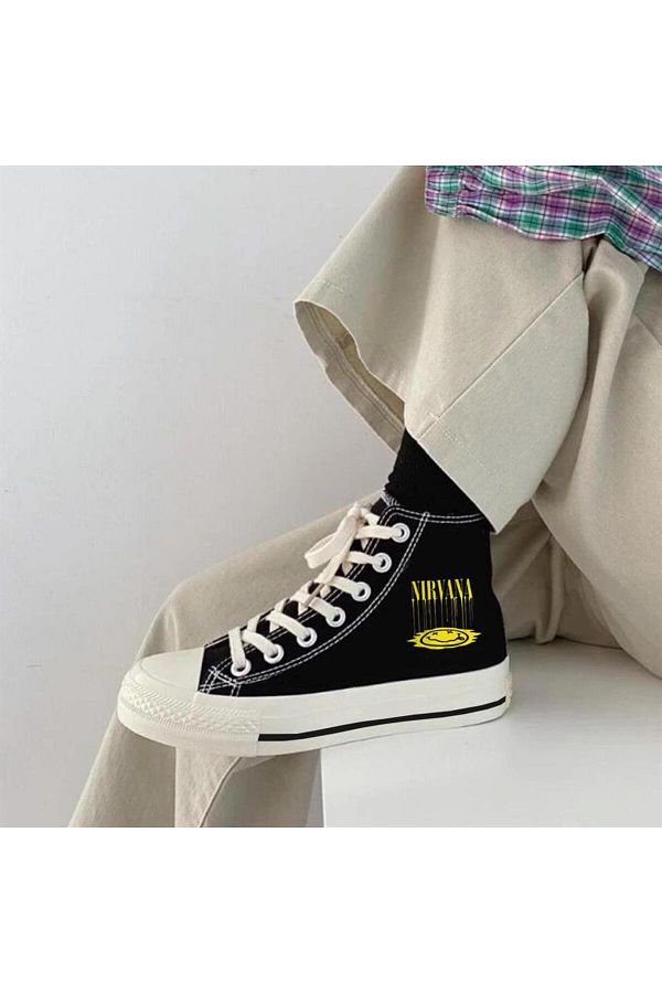 Rock canvas shoes deals