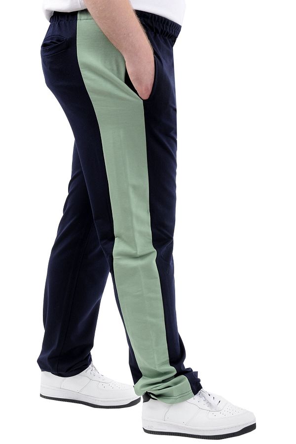 Modexl MEn s SwEatpants PockEtEd PrintEd Navy BluE Mode XL SPORT 24516 Trendyol