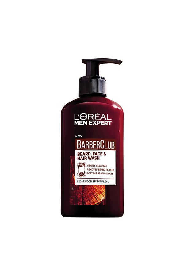 L'Oreal Paris Men Expert-Barber Club 3 In 1 - 200ml Beard, Face and Hair Washing Gel 1