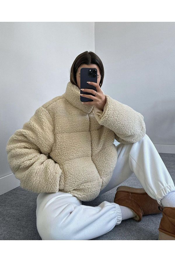Teddy puffer jacket online