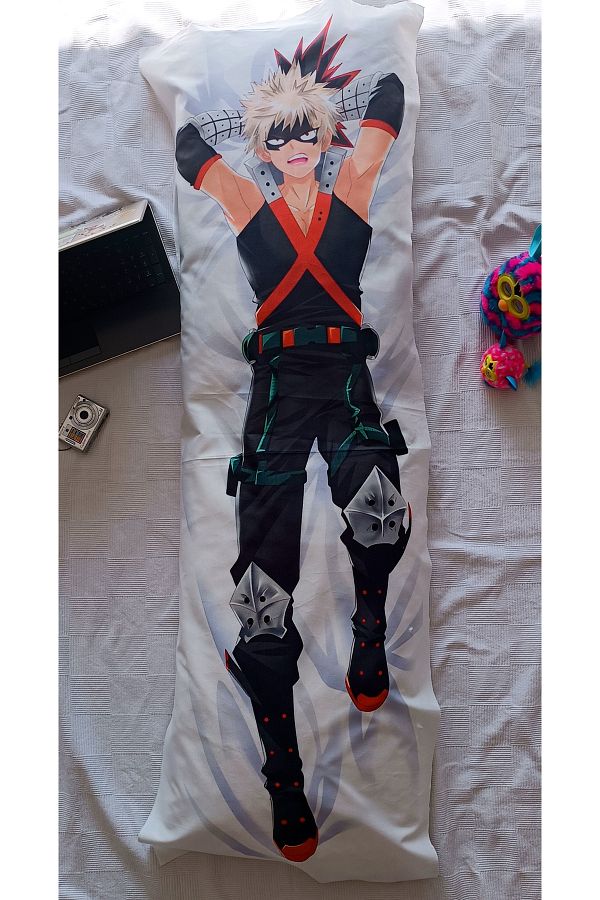 galaxyboutique-My Hero Academia - Bakugou Hugging Pillow 1