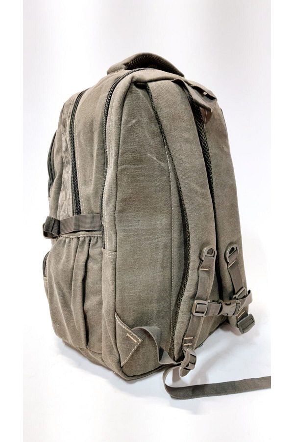 Sidiva Saint Eagle Canvas 50 L Khaki Daily School Travel Mountaineer Backpack Trendyol