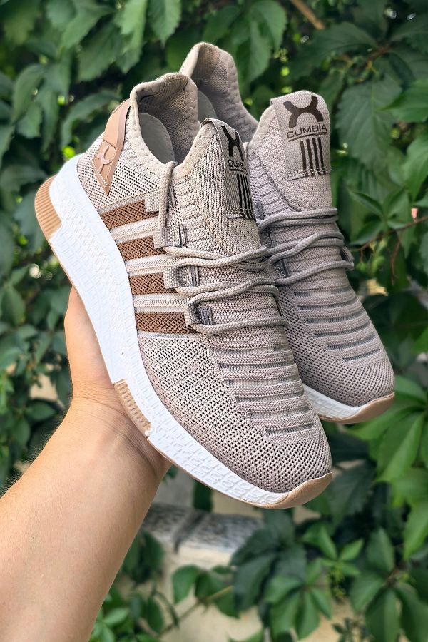 Tan casual sneakers best sale