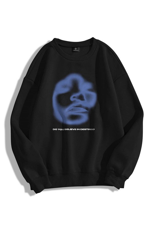 Trendiz Unisex Destiny Crew Neck Sweatshirt Hoodie
