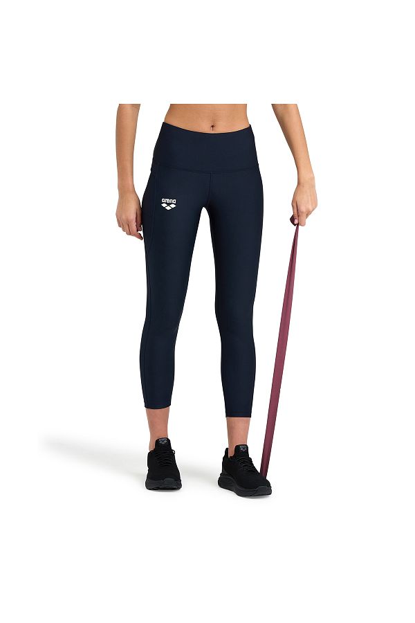 Arena Women s Blue Daily Panel 7 8 Leggings 005588700 Trendyol