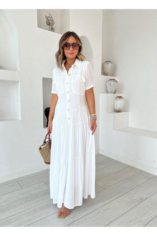 Maxi shirts have pockets outlet