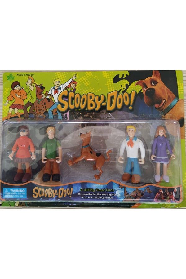 CAN OYUNCAK-Scooby-doo Velma Daphne Shaggy Fred And Scooby-doo 1