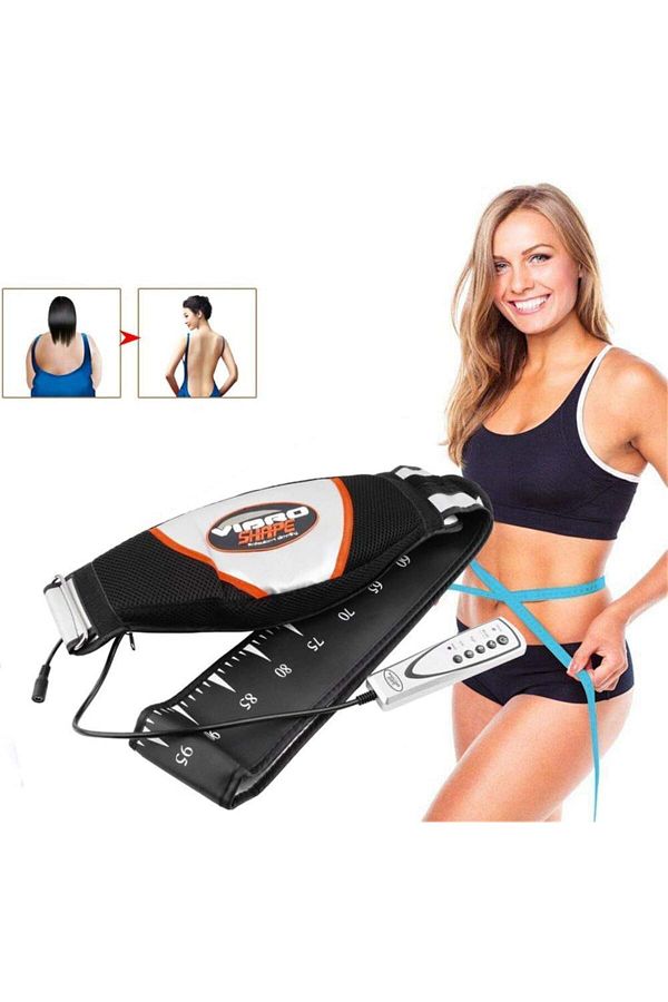 Vibro Shape Massage Slimming Belt Massage Belt Weight Loss Exercise Toning Belt Fat Burner Weight Lo Trendyol