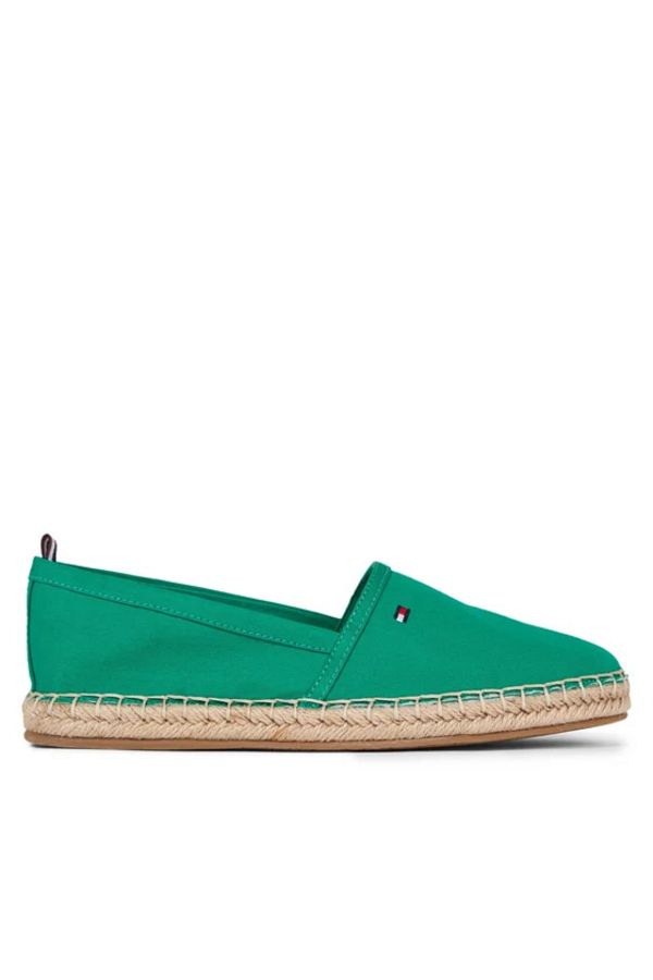 Tommy Hilfiger Green Basic Flat Women s Espadrille Trendyol