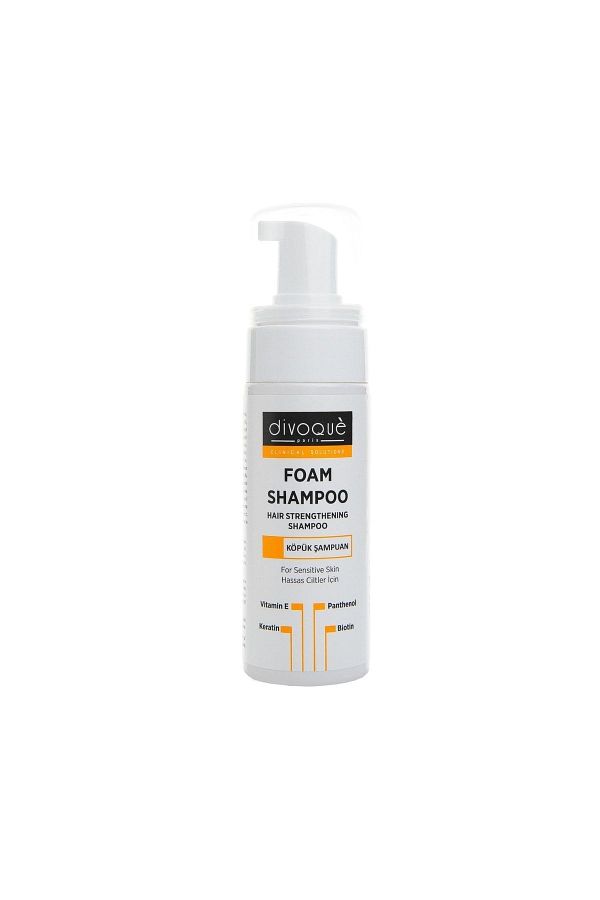 DIVOQUE-150 Ml Panthenol Keratin Vitamin E B7 Foam Shampoo 1