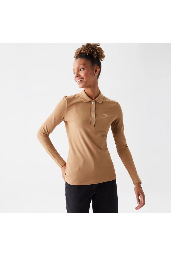 Lacoste long sleeve polo slim fit clearance