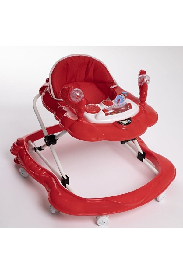 Ünal Lüx Oyuncaklı Müzikli 3 Kademeli Örümcek Bebek Yürüteç