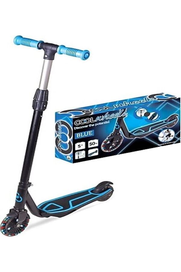 Scooter Cool Wheels 5+ Yaş Üstü Mavi Işıklı