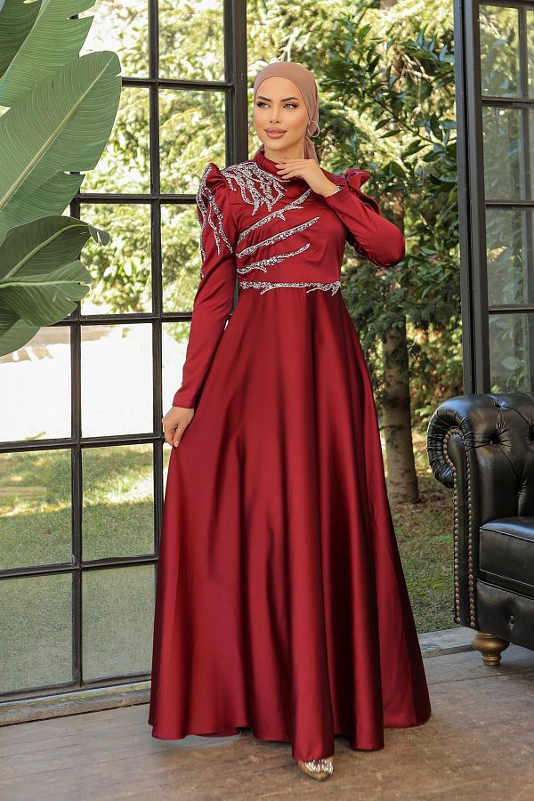 Plus size hijab dresses cheap