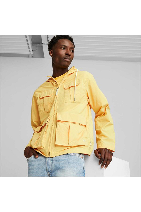 Puma jacket yellow top