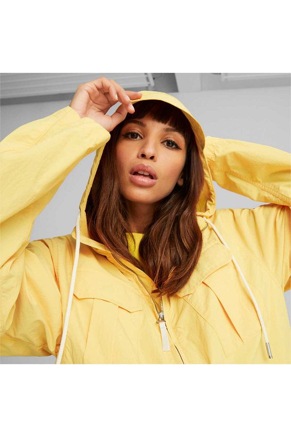Puma jacket yellow shop