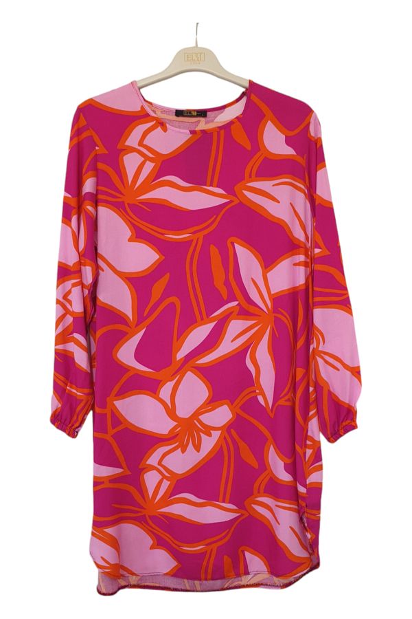 GGMM-Patterned Viscose Tunic - Large Size 1