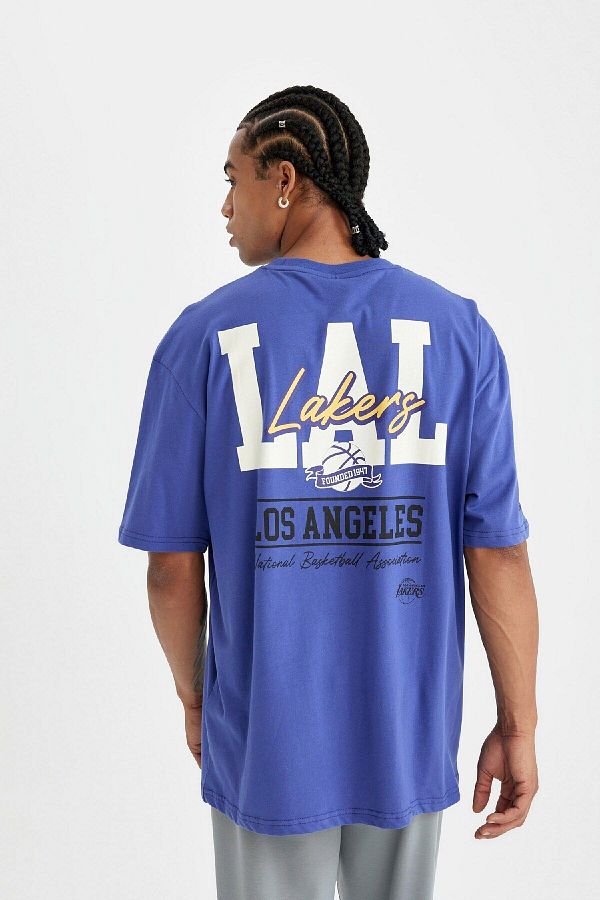 Lakers short sleeve jersey online