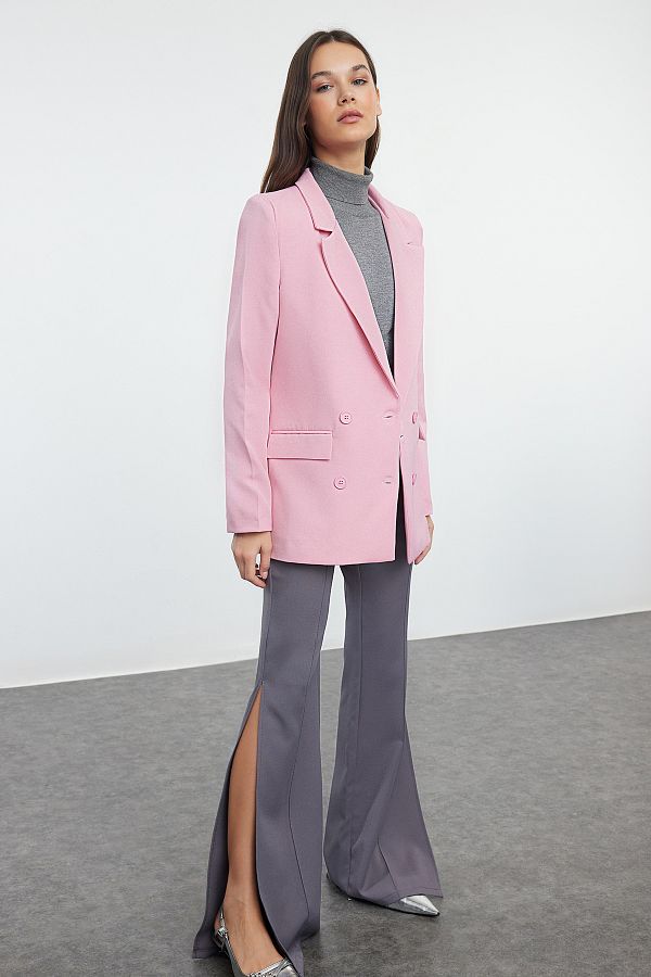 Hot pink dress jacket best sale