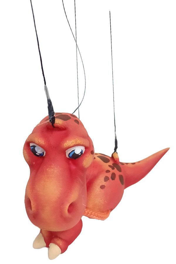 Uçaneller Kuklaevi-Trex Dinosaur String Puppet 1