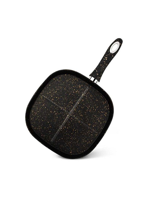 Lines-Square Granite Pancake Pancake Pancake Pan 1