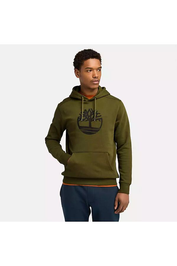 Timberland green hoodie hot sale