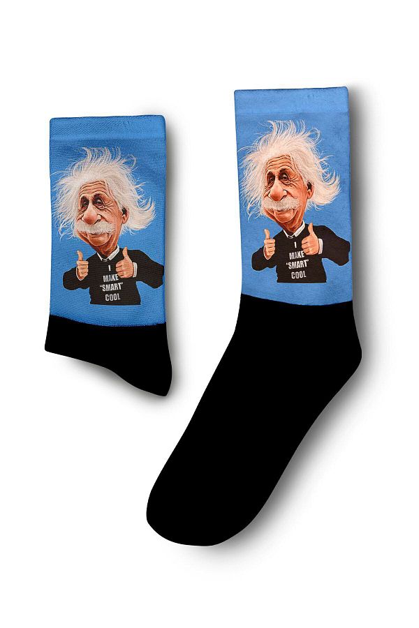 JENES-Albert Einstein 3d Cartoon - Unisex "i Make Smart" with Slogan 1