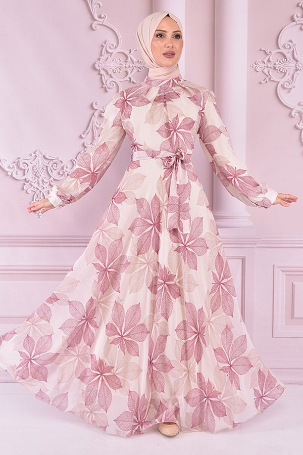 Rose chiffon dress deals