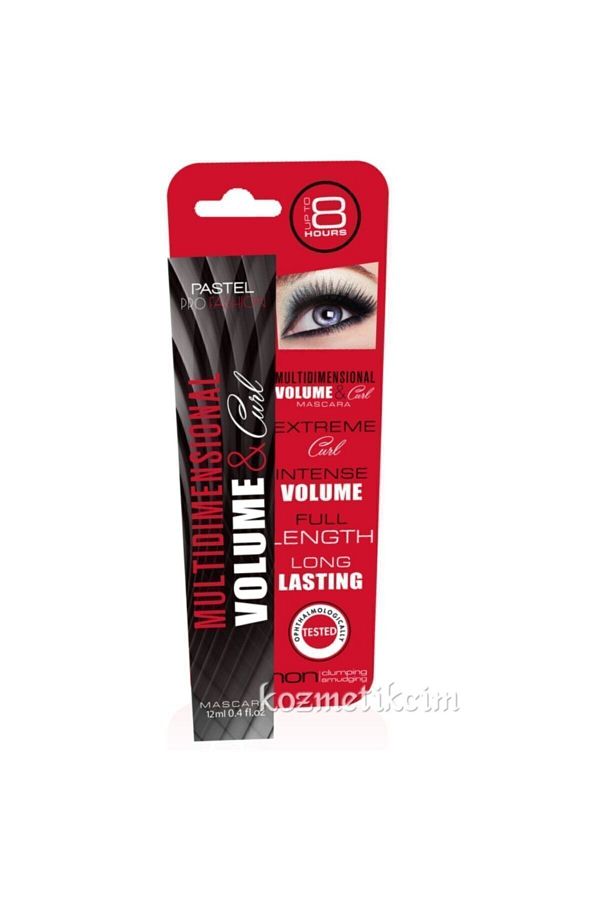 Pastel-Black Mascara - Profashion Multidimensional Volume & Curl 1